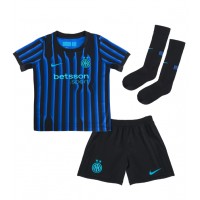 Inter Milan Lautaro Martinez #10 Koti Peliasu Lasten 2025-26 Lyhythihainen (+ Lyhyet housut)